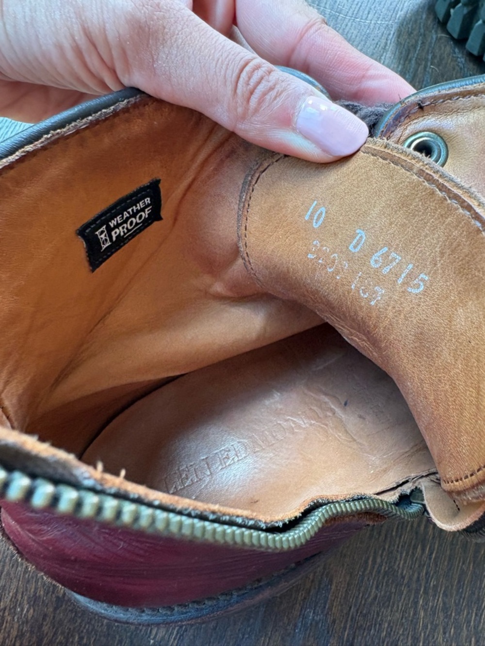 Allen Edmonds Lace-Up Boot - Picture 8 of 8